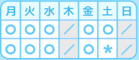 なかじま歯科　診療時間